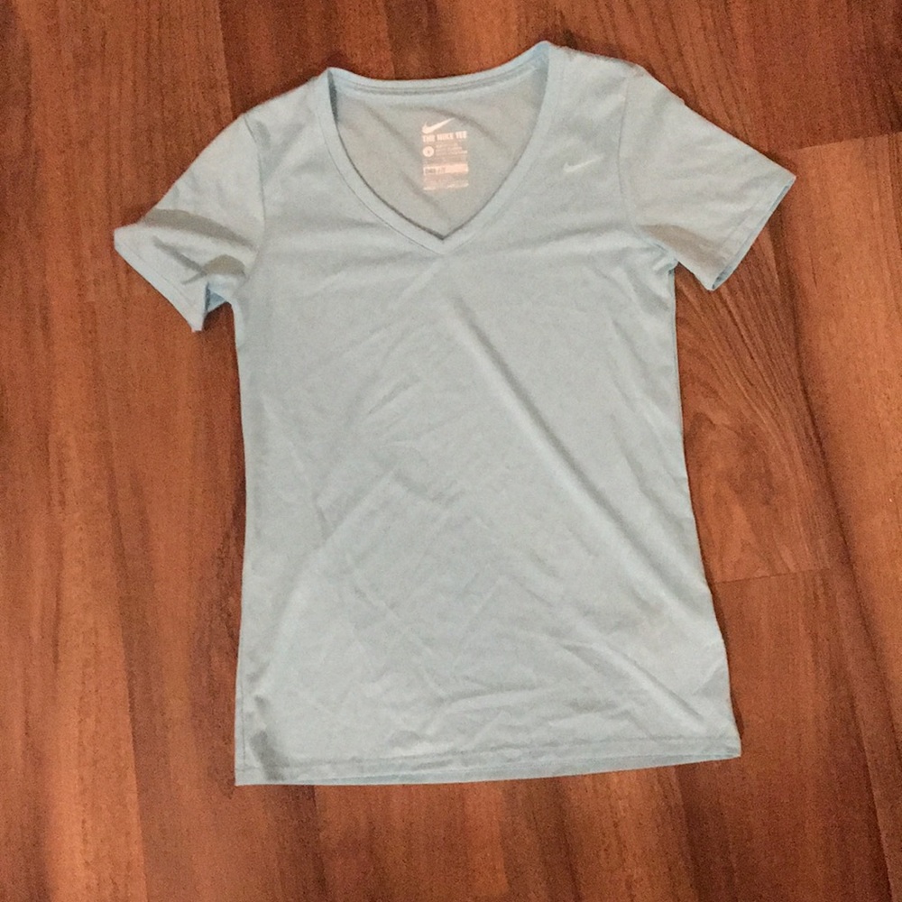 Sky Blue Dri-fit Nike Tee